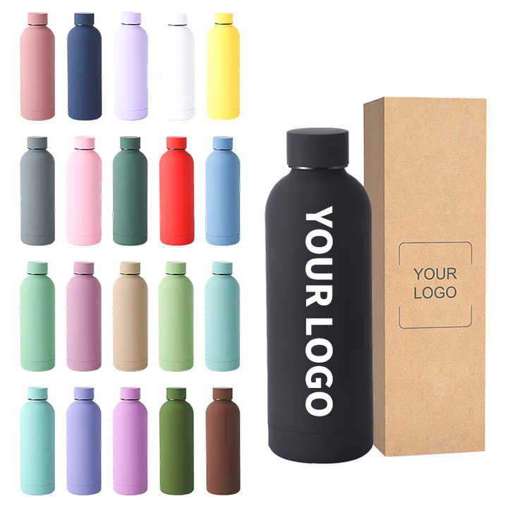 Factory Custom logo Double Wall Stainless Steel Insulated Drink Bottle ...