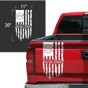 We The People Betsy Ross Flag 1776 American USA Flag Truck Tailgate vinilo decoración calcomanías coche pegatina para camioneta automóviles