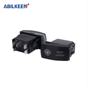 Chất lượng cao 12V 20A 24V màu xanh LED Xe thuyền 4x4 Marine Dash chuyển đổi Rocker chuyển ON-OFF 4 pin Rocker chuyển đổi - Product Image 3