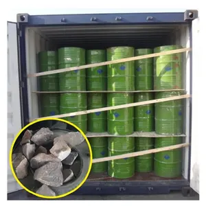 green barel 100kg new barrels Calcium Carbide what is the cost price of Calcium Carbide per tone