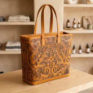 Pochette de mode pour femme en cuir véritable BS INTERNATIONAL NA185 avec fermeture éclair, bandoulière, durable, portable, capacité 3L+ - Product Image 1