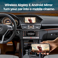 Modul Antarmuka CarPlay Nirkabel Multimedia Mobil untuk Mercedes Benz NTG 4.5 Android Auto dengan Mirror Link