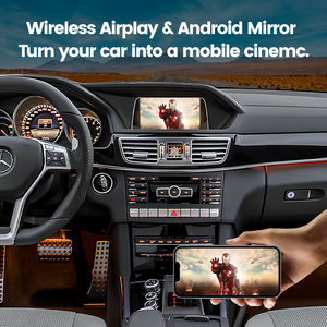 Xe đa phương tiện không dây Carplay giao diện mô-đun hộp cho Mercedes Benz ntg 4.5 Android tự động với gương liên kết - Product Image 3