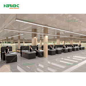 Highbright siêu thị thịt Showcase Deli hiển thị tủ lạnh butchery thiết bị thịt máy làm lạnh - Product Image 2