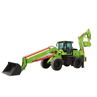 Chine Yaweh Construction Machinery \/ferme spéciale Mini chargeuse sur pneus télescopique de 2.0 tonnes avec certification CE