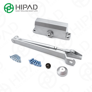 Cierrapuertas de Aluminio con Velocidad Ajustable, Sistema de Herrajes Todo en Uno para Puertas de Vidrio, Proyectos de Apartamentos y Villas - Product Image 3