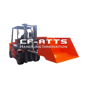 Accesorio de Horquilla Mecánica Deslizante para Volteo de Carga en Montacargas - Product Image 4