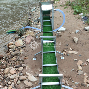 Золотодобывающая техника, небольшая золотодобывающая коробка, портативная мини-машина с ковриком для обработки золота - Product Image 1