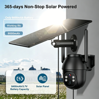 Caméra Ampoule AVStart TZ5-SG335 3MP CMOS Panoramique/Inclinable Détection de Mouvement Vision Nocturne Couleur Sirène Intégrée Étanchéité IP66 SD