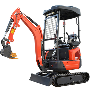 เครื่องขุดขนาดเล็ก 1.8 ตัน รถขุดขนาดเล็กจากจีน พร้อมกระบอกไฮดรอลิก Eaton และปั๊ม Shimadzu ความจุ 1800 กก. - Product Image 3