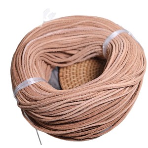 Diy Leather Cord 3.0Mm Round Cowhide Yak Texture Eco Friendly <b>Bracelet</b> Necklace Weaving Material Jinhua Origin S0990 - Product Image 5