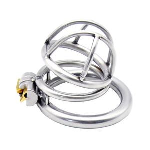 Dispositif de chasteté en métal pour homme, verrouillage du pénis esclave, cage à pénis anti-érection, jouets sexuels pour adultes pour hommes - Product Image 1