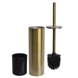 <span class=keywords><strong>Brosse</strong></span> de <span class=keywords><strong>toilette</strong></span> ronde dorée en acier inoxydable 304, ensemble de porte-<span class=keywords><strong>brosse</strong></span> de <span class=keywords><strong>toilette</strong></span> moderne mural en or brossé - Product Image 6