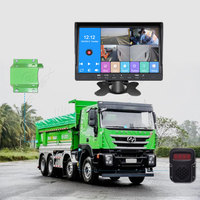 Tout-en-un DVR Progressive Safe System Full HD Blind Spot Kit Side Reversing Backup BSD AI Camera Split Screen Night View
