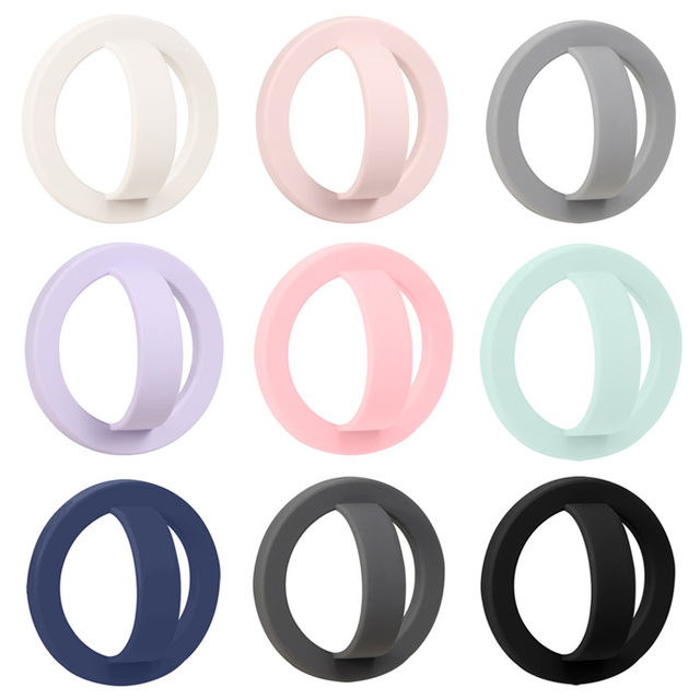 Universal Ring Holder Liquid Silicone N52 Super Strong Magnet for Phone Case for Mobile Phone Magnetic Ring Holder Silicone
