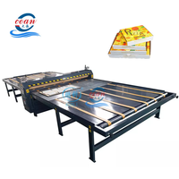 Carton de vente directe Machines de découpe et de rainage Machine de table plate
