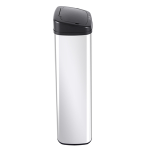 50l White Induction rectangular Digital Auto Trash Bin Sensor Garbage Bin