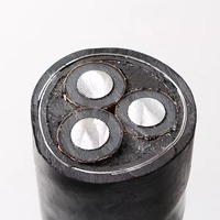3-adriges Mittelspannungskabel mit Kupferkern, ISO-zertifiziert, PVC-XLPE-isoliert, für Kraftwerke, Anpassbar