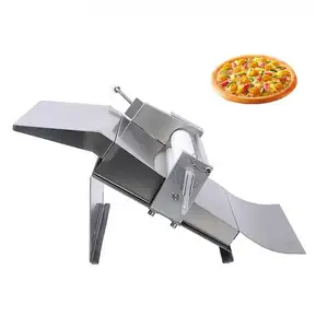 Full Automatic Table Top Pizza Dough Press Equipment For Bread Commercial Desktop Grain Product Making Machines Dough Sheeter