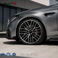 Jantes en alliage d'aluminium forgé, style OEM, sur mesure, vente en gros, usine, pour voitures de sport, argent, AMG, concaves, neuves, marque SaFe, HZ-97