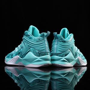 High Top Breathable Mesh Non Slip Cushioning Ankle <b>Support</b> Men <b>Women</b> Training Outdoor Court Basketball <b>Shoes</b> Sneakers - Product Image 6