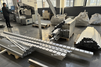 YL METAL Moderner Terrassenzaun Hausdeck Aluminium Gehärtetes Glas Treppengeländer Balkonhandläufe Zaun Geländer