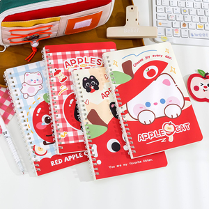 Cuaderno Personalizado con Espiral, Diseño Personalizable, Papel Impreso para Diario Hecho a Mano, Libro de Pegatinas Reutilizables - Product Image 3