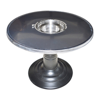 Pinnovo – table de barbecue coréenne commerciale, plusieurs Styles de barbecue, rondes, rectangulaires, pour la cuisine au restaurant