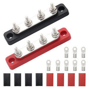 EL-HX1004P 4 Stud đồng thanh cái 48V 100A khối phân phối điện cho xe RV tàu ycht - Product Image 5