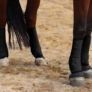 Ensemble de bottes de cheval de couleur rose populaire bottes de médecine équestre de qualité supérieure botte de Tendon équestre de Style professionnel avant et arrière - Product Image 3