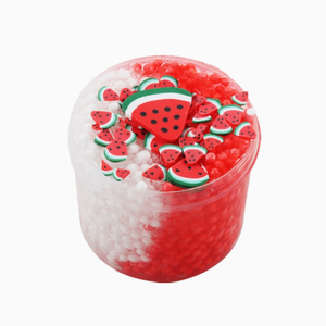 Slime Rosa Fresa con Perlas Blancas y Decoraciones de Fresas Rojas para Niños, Plastilina y Slime Divertidos - Product Image 5
