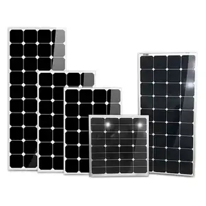 Panel surya semi fleksibel Sunpower 50W 80W 100w 120W 150W 200w 250w 300w efisiensi tinggi