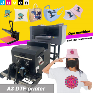 Juven DTF printer 30cm larghezza 2 pezzi testina di stampa ad alta precisione direttamente su stampante a getto d'inchiostro macchina da stampa per pellicole per animali domestici - Product Image 2