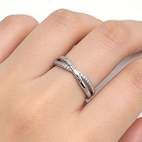Bague en argent sterling 925 personnalisée en gros, simple et élégante, design unique, motif serpent, bague porte-bonheur