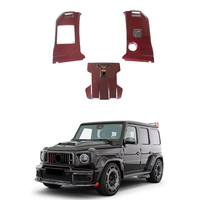 G Class W463A W464 G63 Upgrade to B900 Rocket Style Dry Carbon Engine Hood Scoop Capot Cover New Body Parts Car Accessory