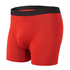 Maxesc OEM ODM Boxer pour hommes Bulge dentelle sous-vêtements en cuir à carreaux sous-vêtements sexy en taille 3XL Logo personnalisé - Product Image 1