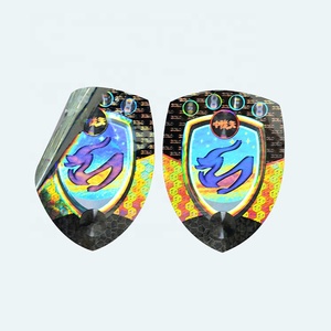 Autocollant de sécurité holographique rond anti-contrefaçon Gold Void - Product Image 2
