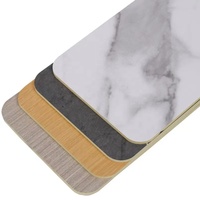 Panneau texturé moderne en marbre, bois, textile, pierre, PVC, écologique, ignifuge, insonorisant, facile à installer, imperméable, pour hôtel