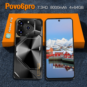 <span class=keywords><strong>Smartphone</strong></span> Android Povo6pro neuf avec double carte SIM 4G, écran haute définition <span class=keywords><strong>de</strong></span> 7,3 pouces. Disponible dès maintenant à un prix abordable - Product Image 1