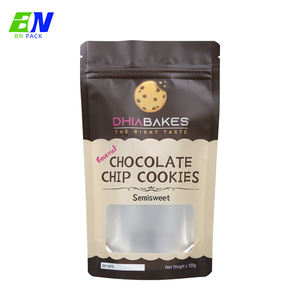 120g kue coklat kue Premix bubuk Zip Lock Pouch kemasan tahan minyak - Product Image 6