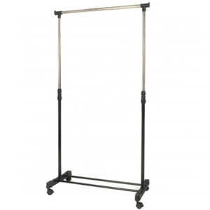 Appendiabiti in Metallo Regolabile Multimisura, Scaffale Porta Abiti Multifunzionale da Terra per Soggiorno - Product Image 5