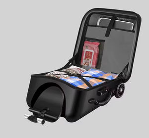 Libérer les mains transporter des bagages poussette avec poussette pour enfant pour voyage bagages à coque dure pour enfants <span class=keywords><strong>valise</strong></span> pour voyage - Product Image 2