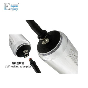 Bomba <span class=keywords><strong>de</strong></span> vacío para agrandamiento del pene masculino, dispositivo <span class=keywords><strong>de</strong></span> agua y aire <span class=keywords><strong>de</strong></span> doble modo, kit <span class=keywords><strong>de</strong></span> entrenamiento con manómetro, cilindro, anillo y correa. - Product Image 5