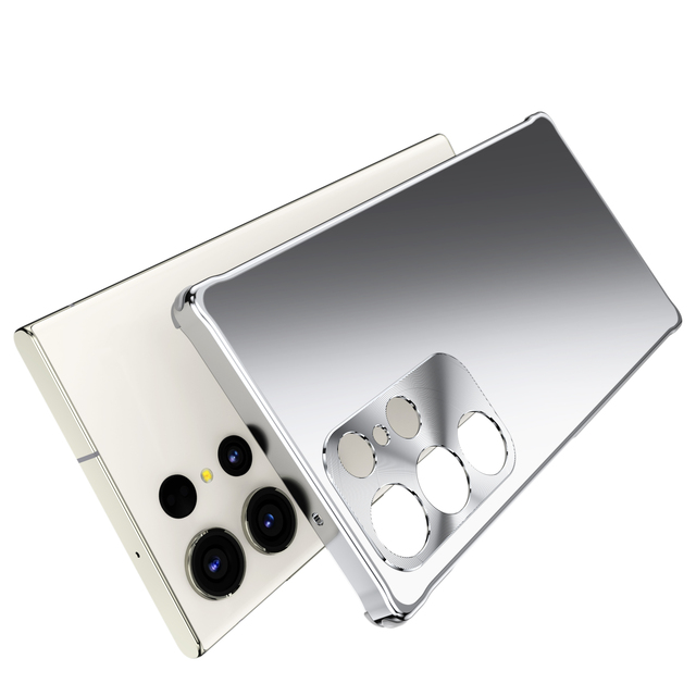 Shockproof Metal Alloy Phone Case for iPhone 16 15 14 Pro Max & Samsung Galaxy S25 S24 S23 Ultra Compatible Mobile Phone Cases