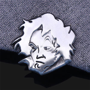 Haute qualité pas cher métal studio <span class=keywords><strong>ghibli</strong></span> diamant horreur blague tarot émail broche - Product Image 6
