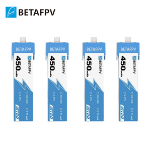 Batería BETAFPV RC BT2.0 450mAh 1S 30C (4PCS) - Product Image 1