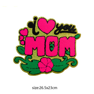 New Design Black History Chenille Patches Large Iron on <strong>Mama</strong> Patch for t Shirt <strong>Hoodies</strong> - Product Image 3