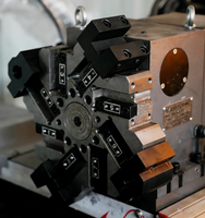 SHUOMAI Nouvelle machine à tourner CNC automatique à 2 axes, à banc horizontal unique, pour usage domestique, acier inoxydable, cuivre, aluminium, usage moyen