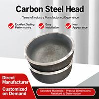 TEBAK Tête de cuve sous pression en acier pour chaudière, fond de cuve soudé haute pression, capuchon sans soudure formé par presse hydraulique