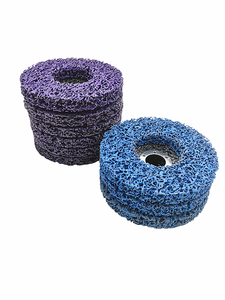 <span class=keywords><strong>Disque</strong></span> de nettoyage et de décapage Poly Disc pour meuleuse d'angle 4" 4.5" 5" pour enlever la peinture, l'huile, le <span class=keywords><strong>bois</strong></span> - Product Image 4